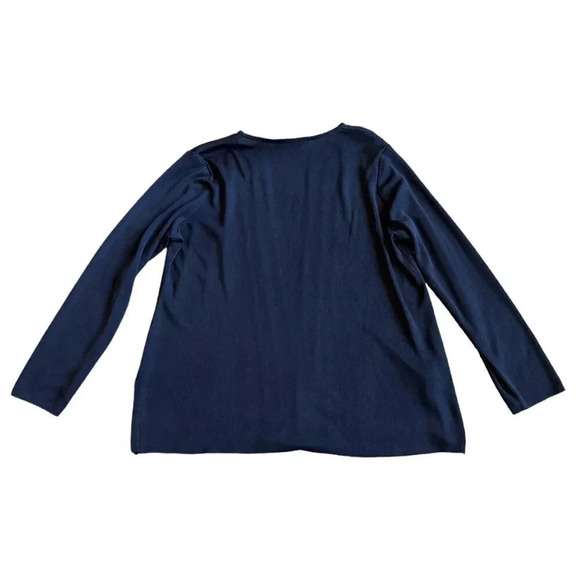 Exclusively Misook Two Piece Cardigan Tank Top Shirt Set Size Medium Women's - Picture 10 of 13